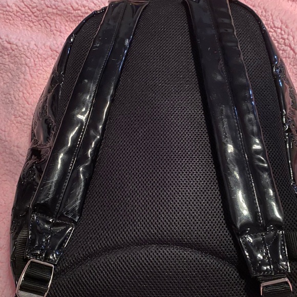 Black hello kitty loungefly backpack. Sold out. Gently used - Picture 3 of 5